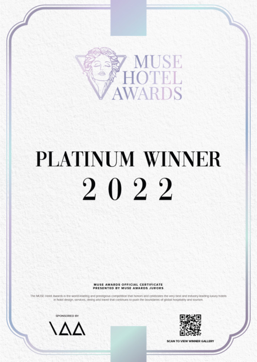 MUSE Hotel Platinum Certificate
