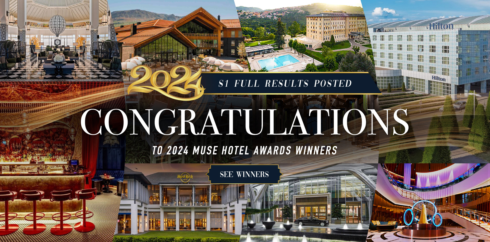 2024 MUSE Hotel Awards Winners