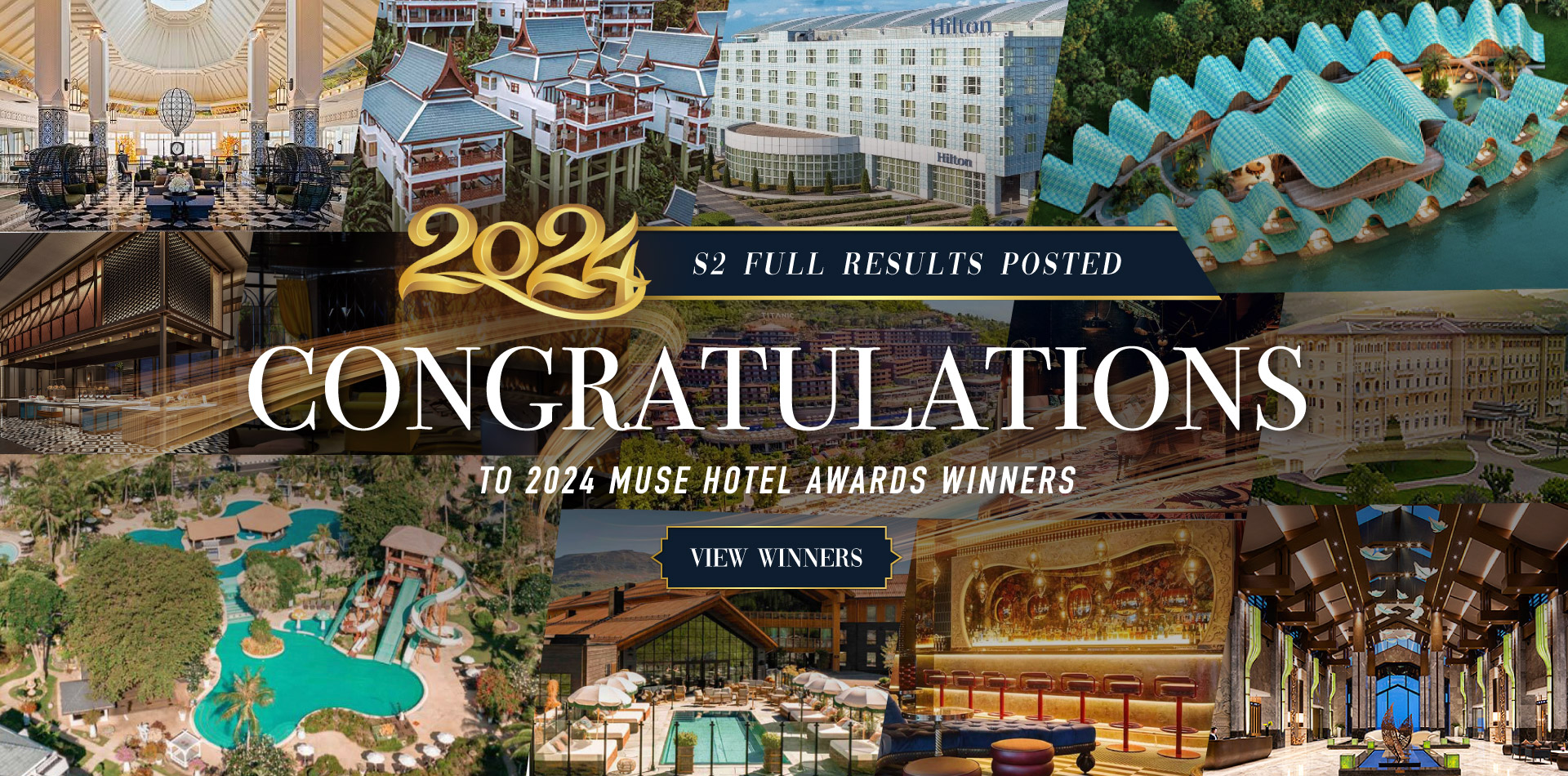 2024 S2 MUSE Hotel Awards Winners