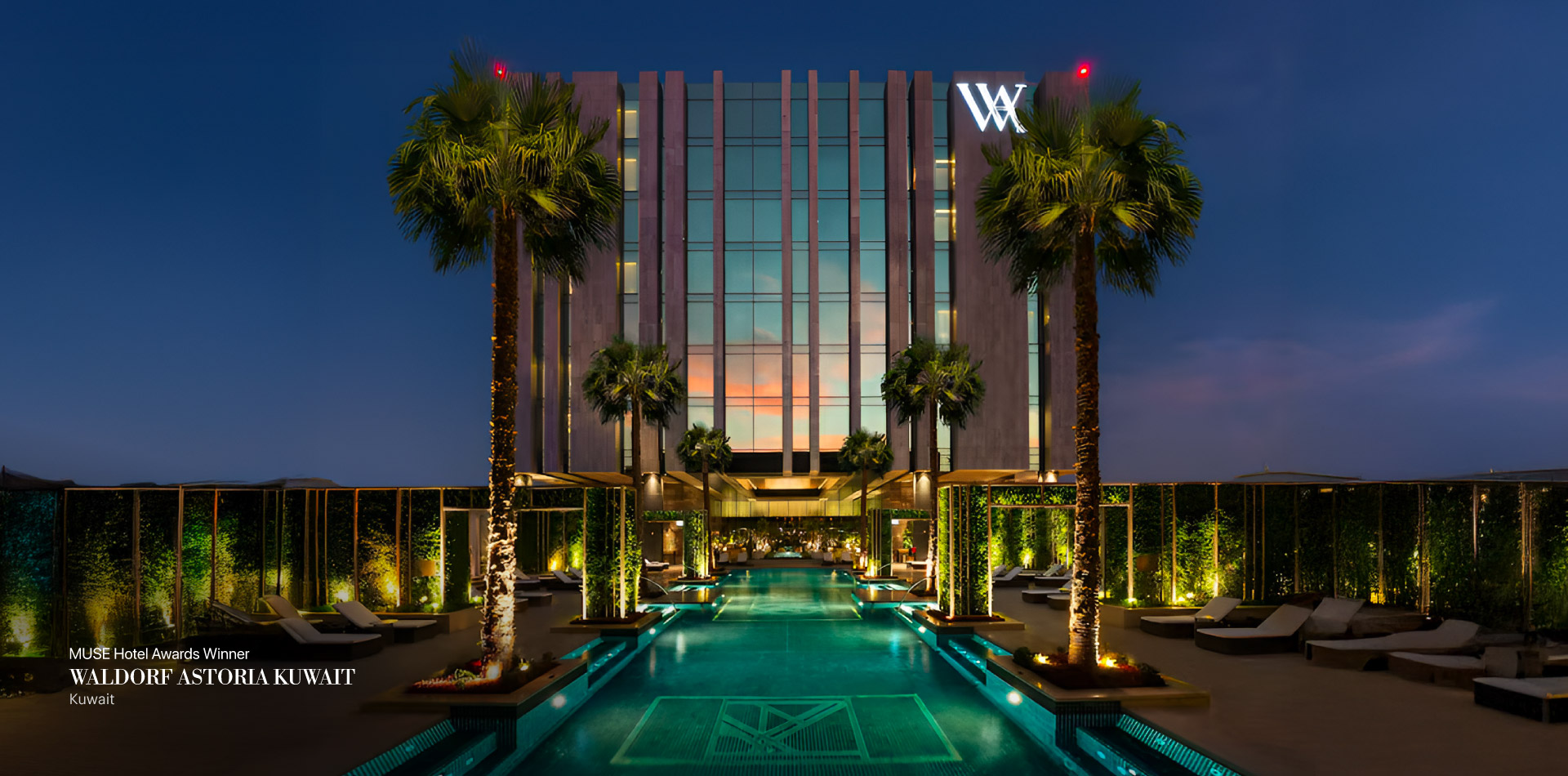MUSE Hotel Winner - Waldorf Astoria, Kuwait