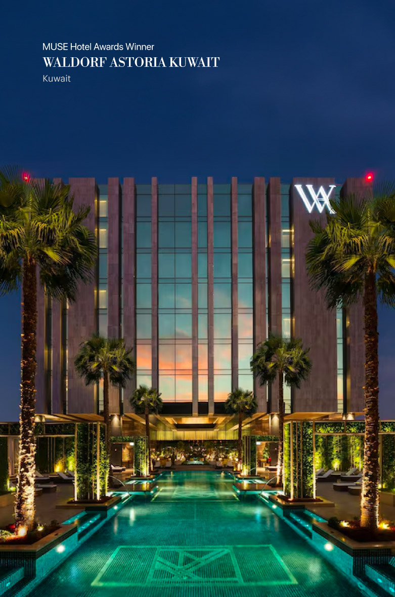 MUSE Hotel Winner - Waldorf Astoria, Kuwait