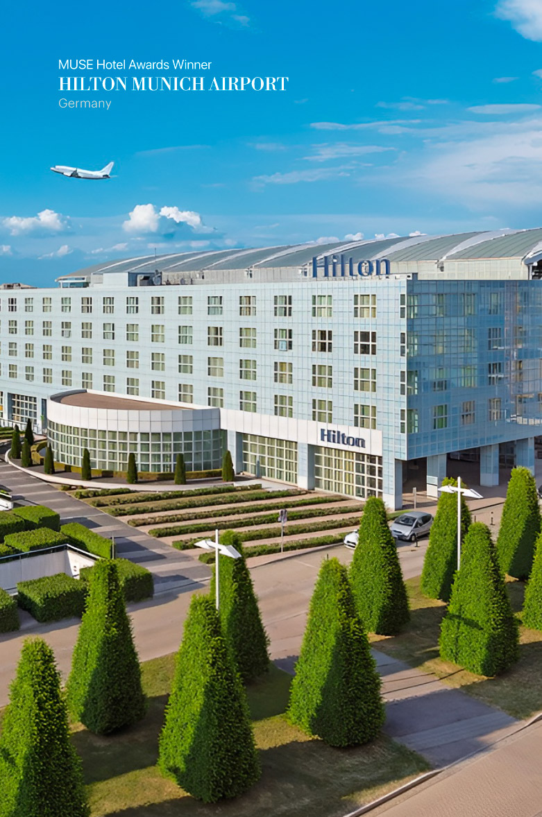 MUSE Hotel Awards Hilton Munich Airport
