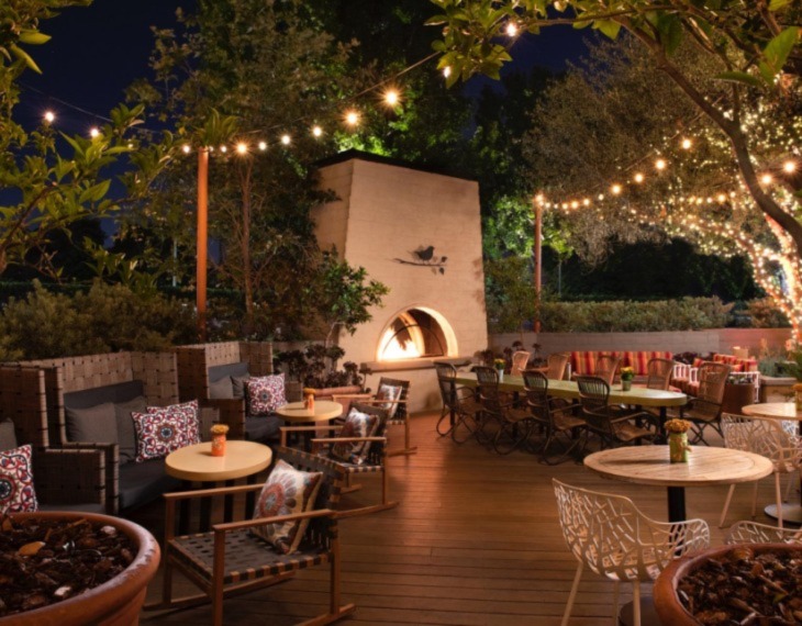 Draped in Old Hollywood Charm, The Front Yard Has Exquisite Dishes and 1970 themed cocktails!